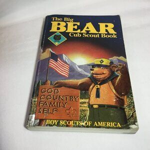 Vintage The Big Bear Cub Scout Book 1984 Paperback